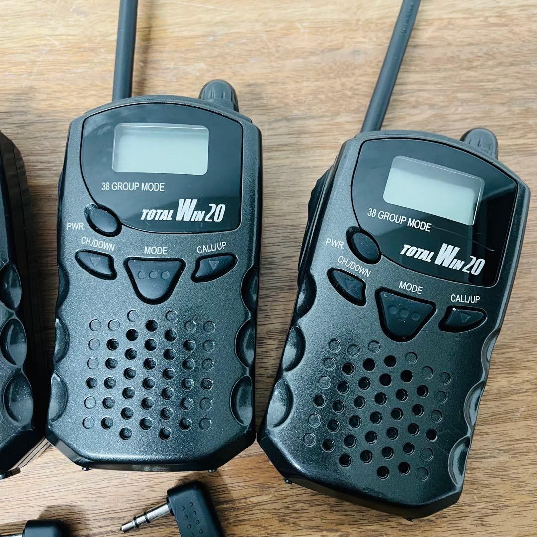 トランシーバー TOTALWIN T-707　4台セット　動作良好
