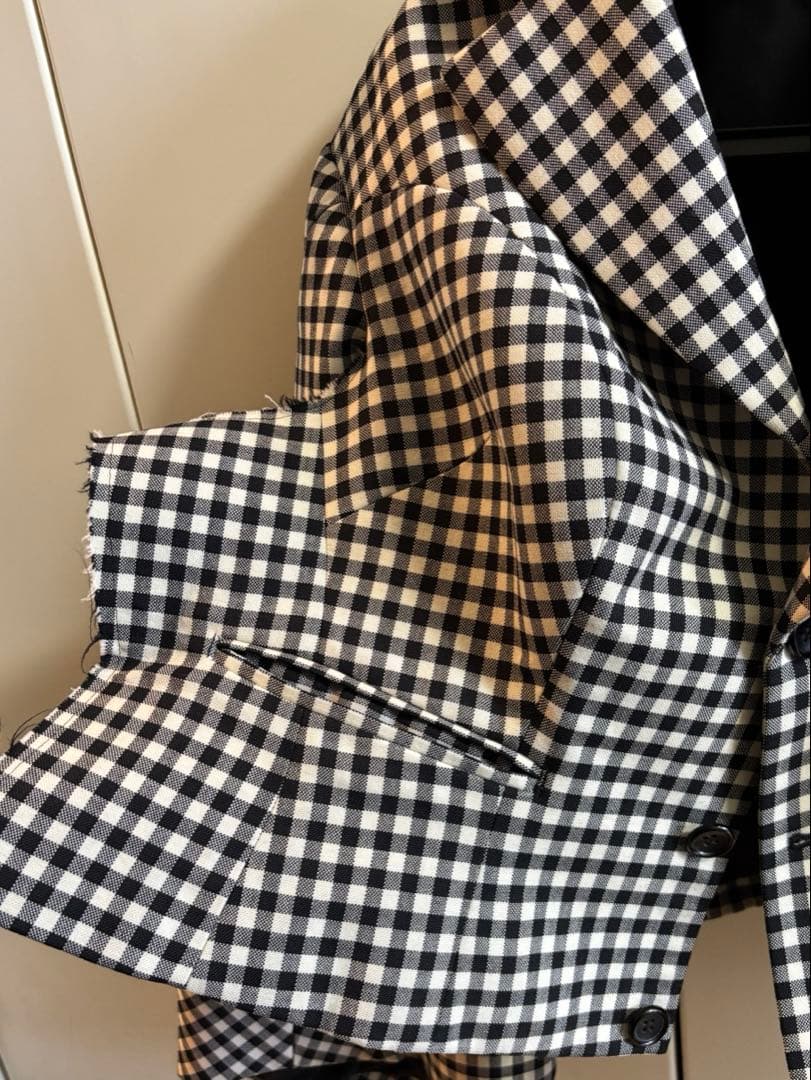 COMME des GARÇONS ギンガムチェックジャケット
