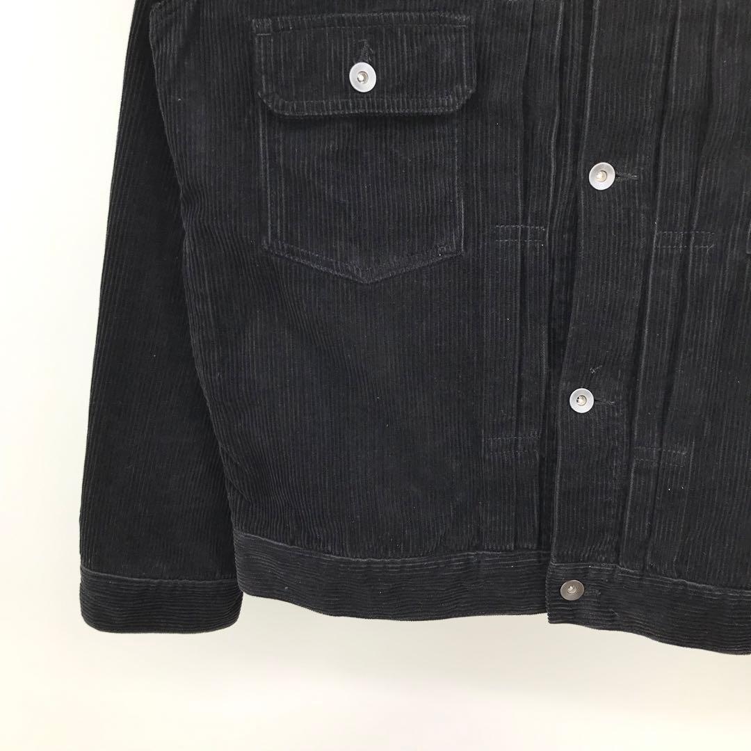 ロンハーマン　トラッカージャケット　XL ブラック　コーデュロイ