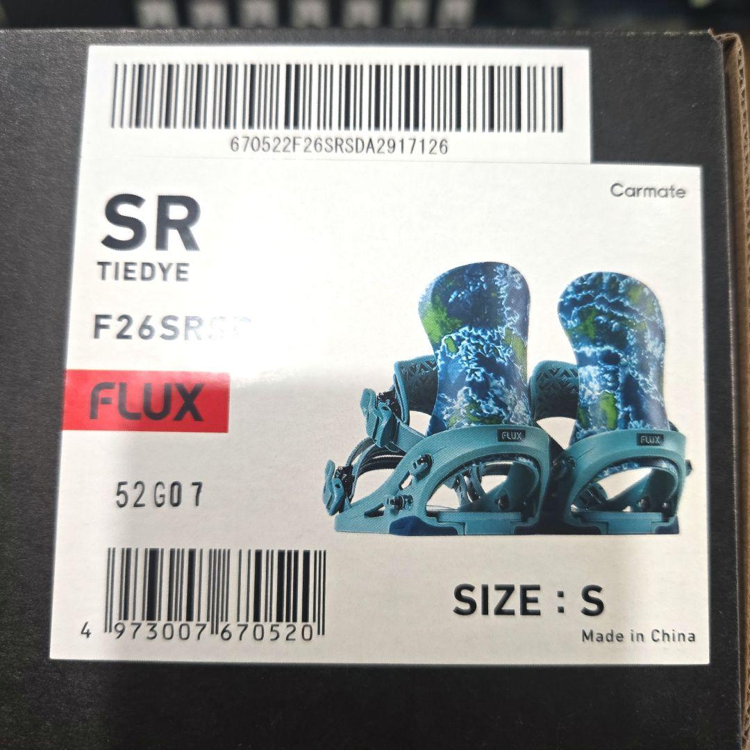 25-26 FLUX SR TIEDYE S フラックス ビンディング