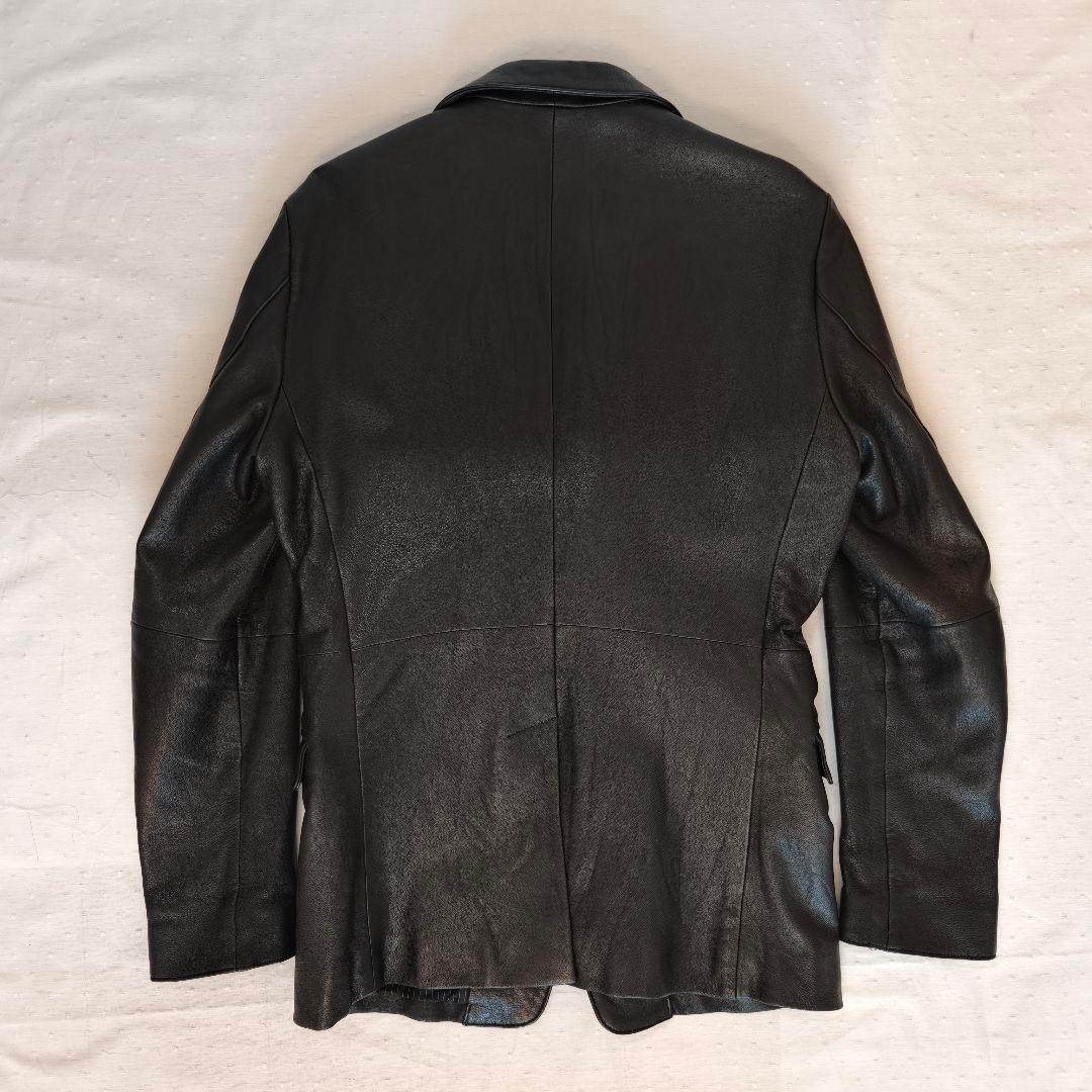 ​【美品】5351 POUR LES HOMMES 山羊革テーラード 48