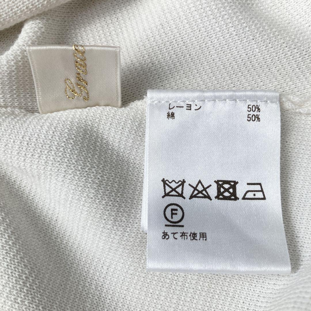 【21SS】GRACE Class グレースクラス バイカラーニットワンピース