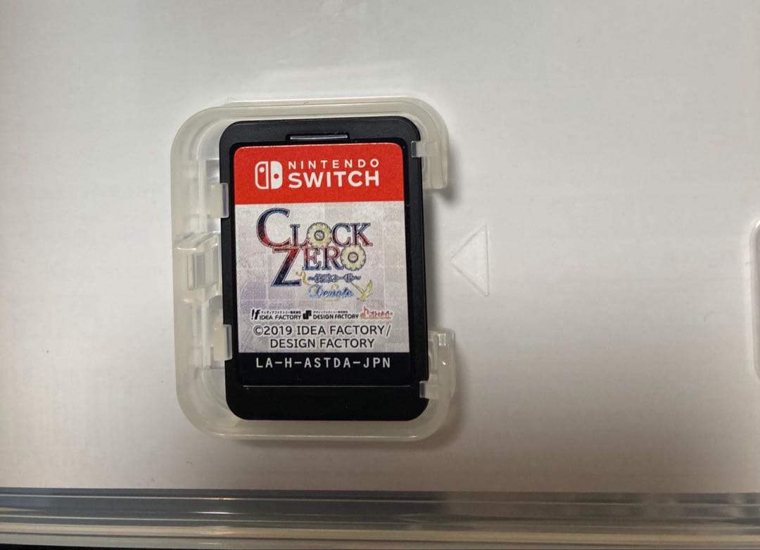 クロックゼロ終焉の一秒限定版 Clock Zero switch Devote