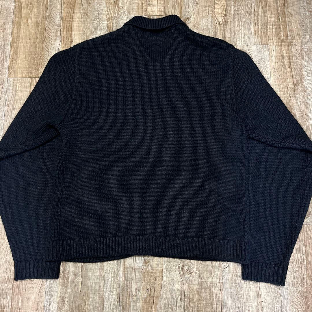 希少 Carhartt WIP DETROIT KNIT JACKET 黒 S