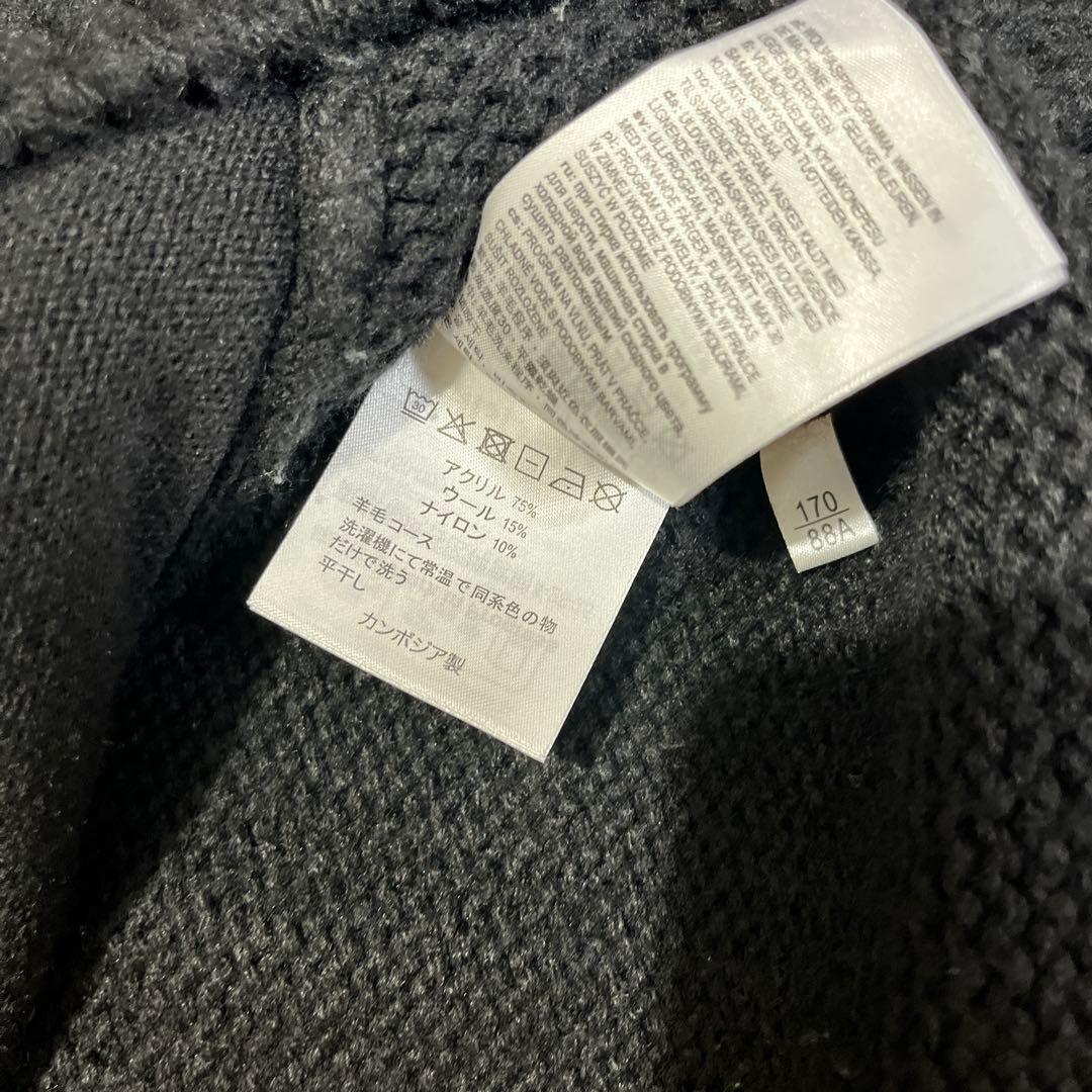 希少 Carhartt WIP DETROIT KNIT JACKET 黒 S