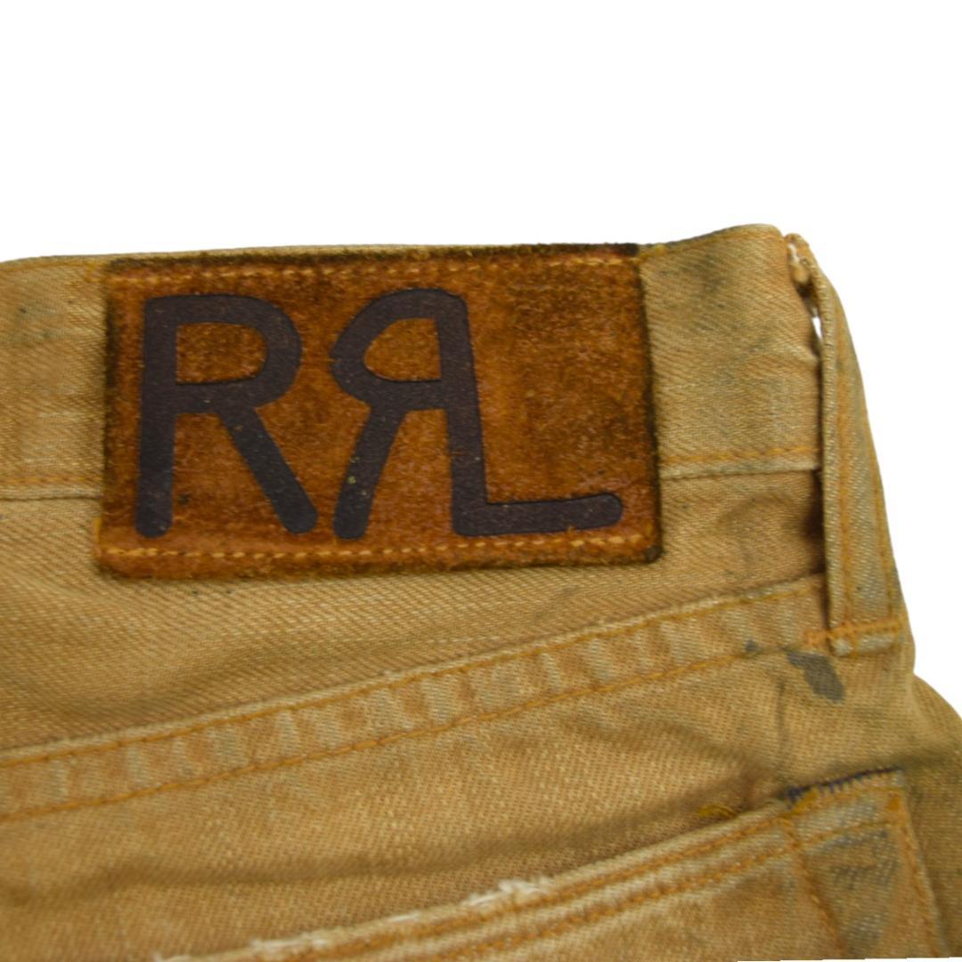 ク*コ様 RRL オイルドクロスヴィンテージ加工ダブルニーパンツ