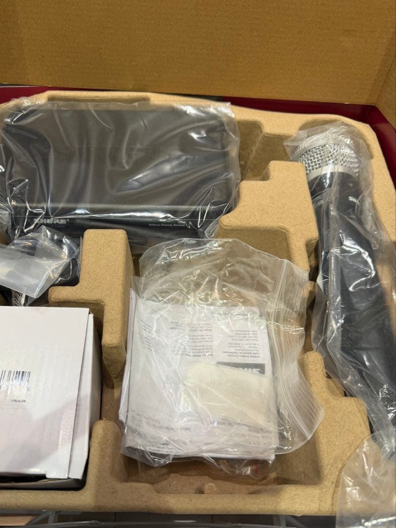 【美品】Shure SVX ワイヤレスマイク PG58