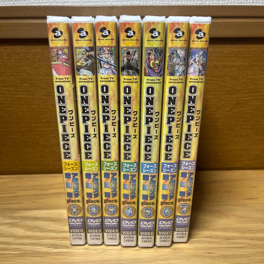 Sendico　ワンピース2〜6シーズンDVD46枚新品未開封