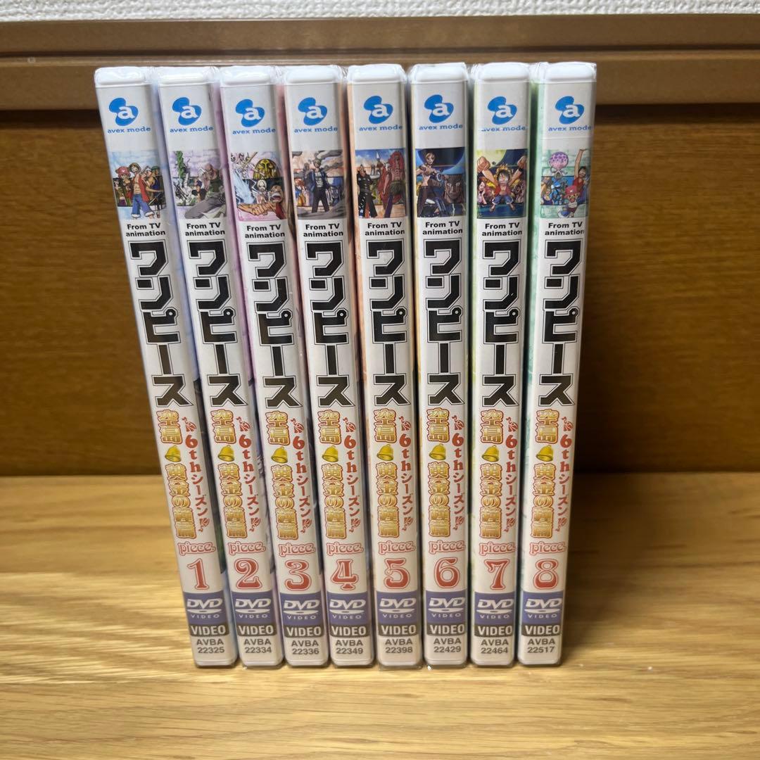 Sendico　ワンピース2〜6シーズンDVD46枚新品未開封