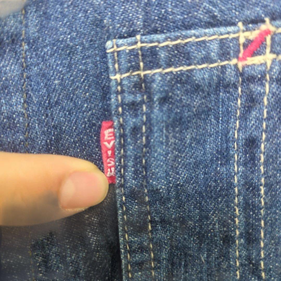 デニムジャケット ボタン留め 4ポケット