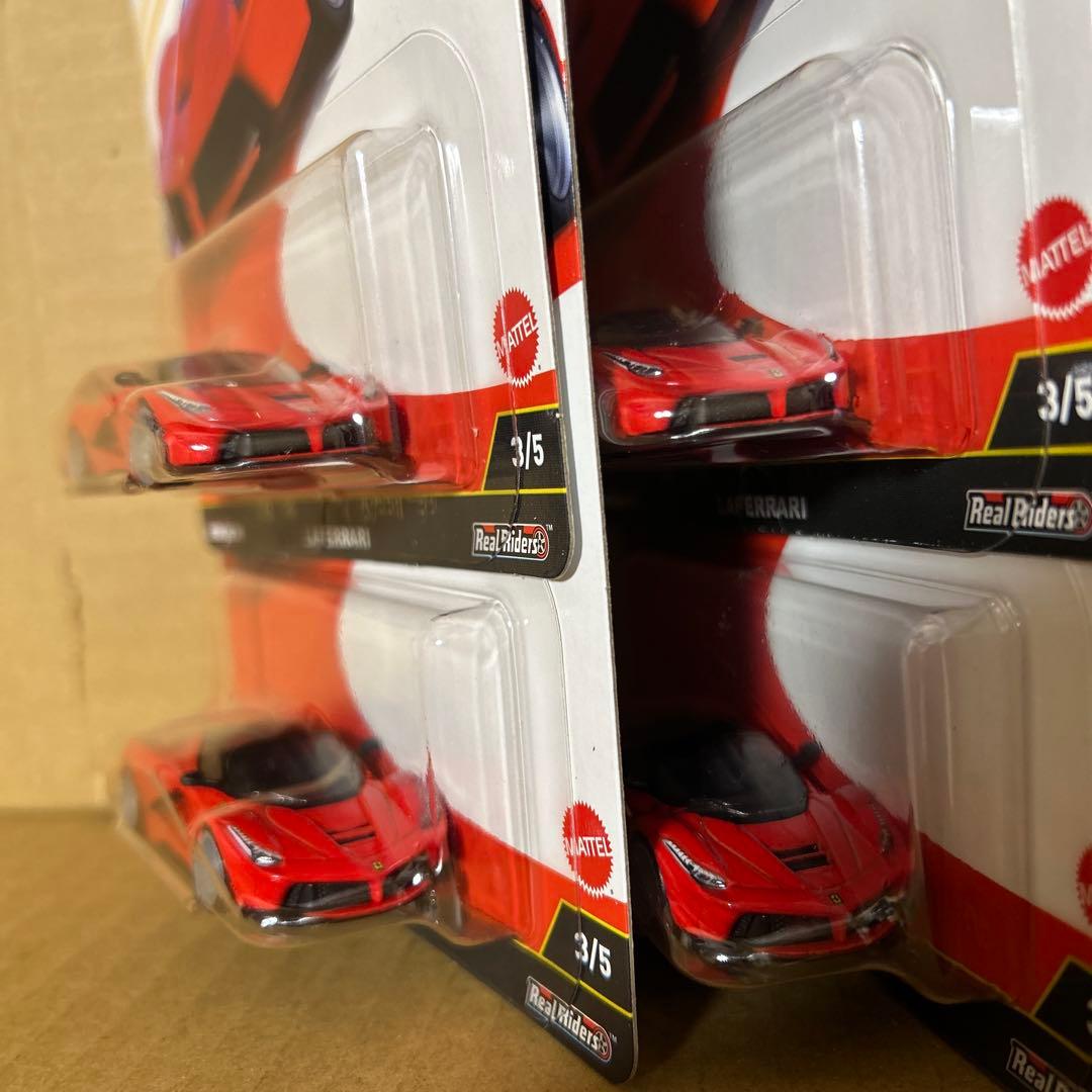 ホットウィール　Hot Wheels LaFerrari 4個セット　フェラーリ
