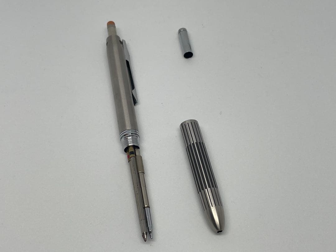 【レア】PILOT パイロット 2+１ 蝕刻 ボールペン 多機能ペン 前期