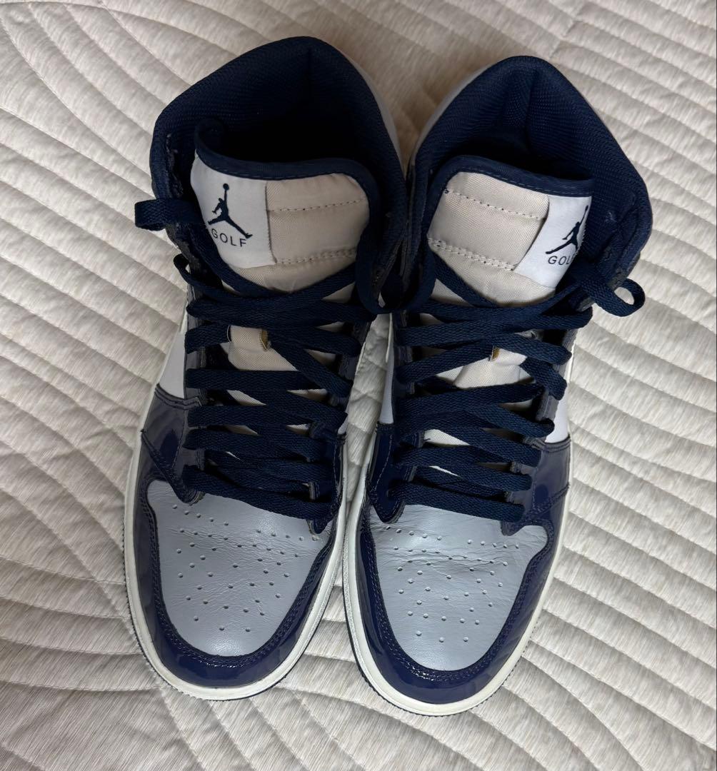 Air Jordan 1ゴルフシューズミッドナイトネイビー
