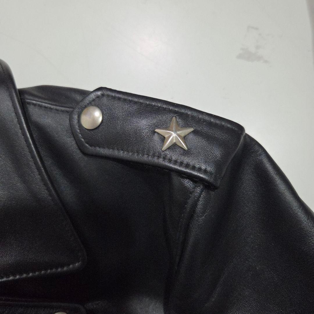 美品 schott 613US 現行 38 ワンスター ダブルライダース
