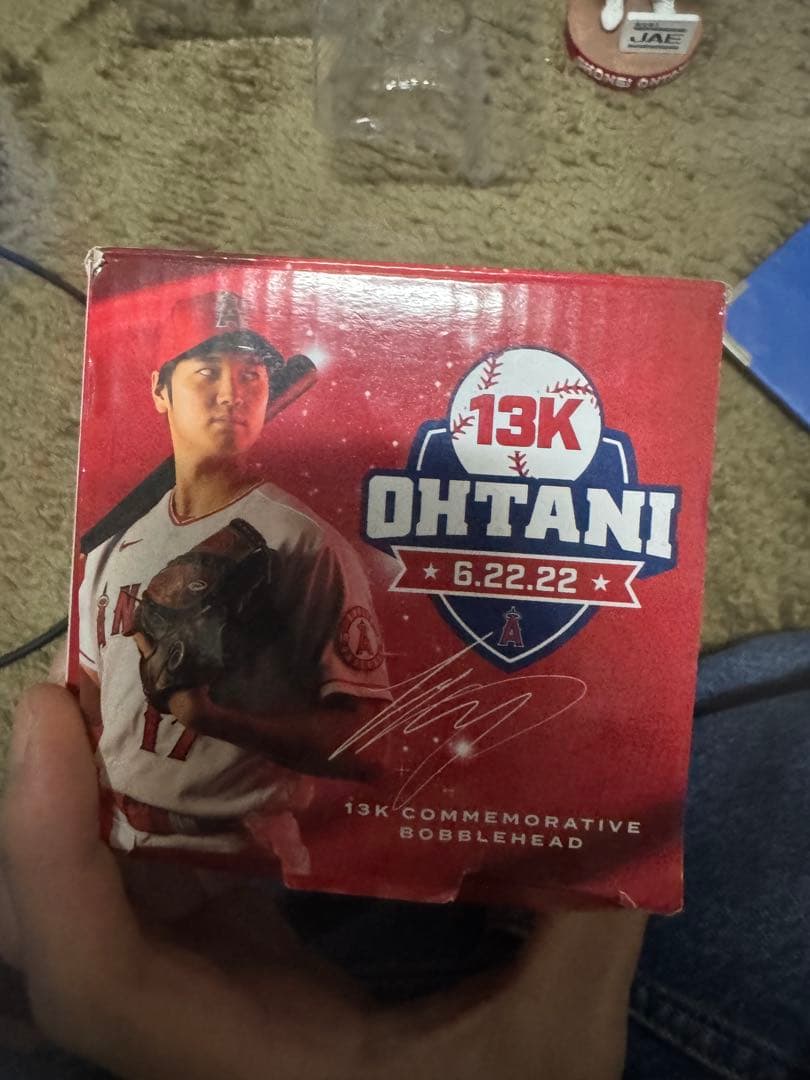 大谷翔平 13K 記念ボブルヘッド