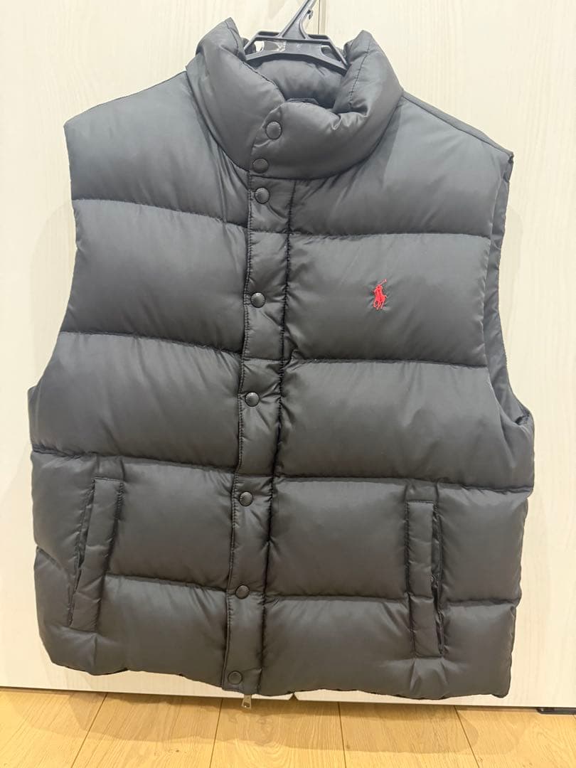 Polo by Ralph Lauren ブラック ダウンベスト L