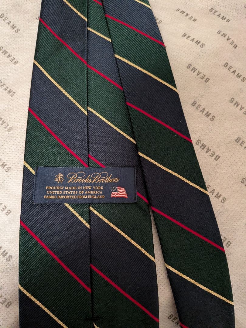 Brooks Brothers アーガイルサザーランドストライプ ネクタイ