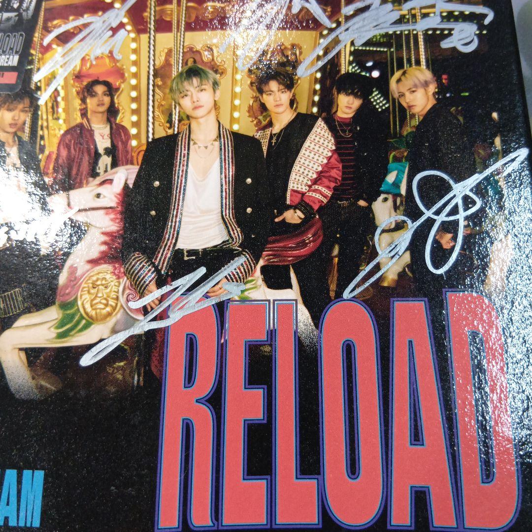 NCTDREAM　プロモアルバム　非売品　サイン入り　RELOAD④
