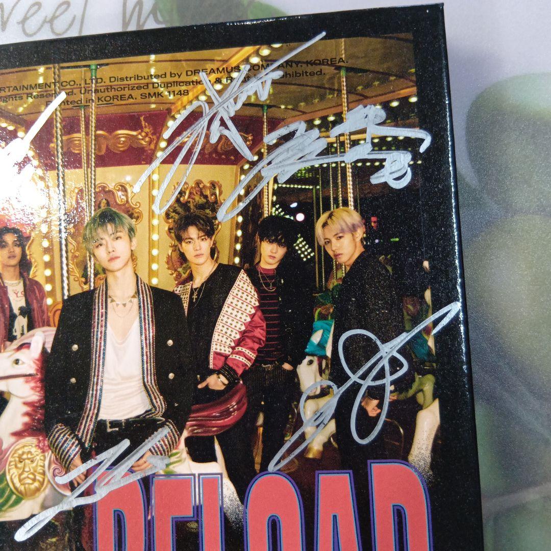 NCTDREAM　プロモアルバム　非売品　サイン入り　RELOAD④