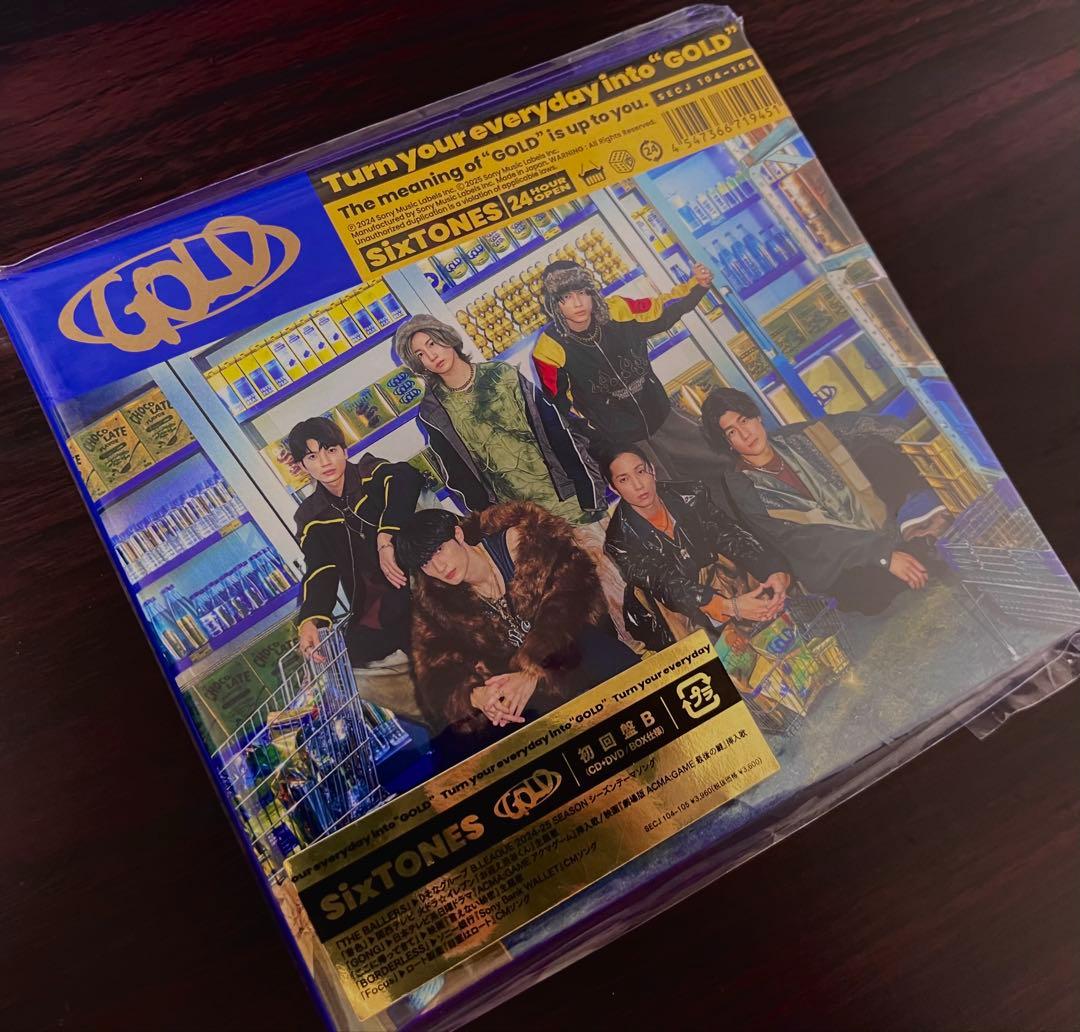 SixTONES アルバム MileSixtones GOLD THEVIBES