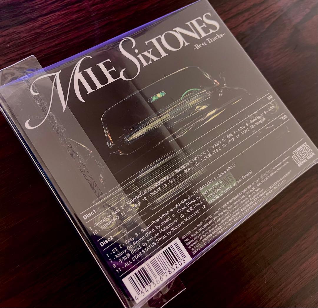 SixTONES アルバム MileSixtones GOLD THEVIBES