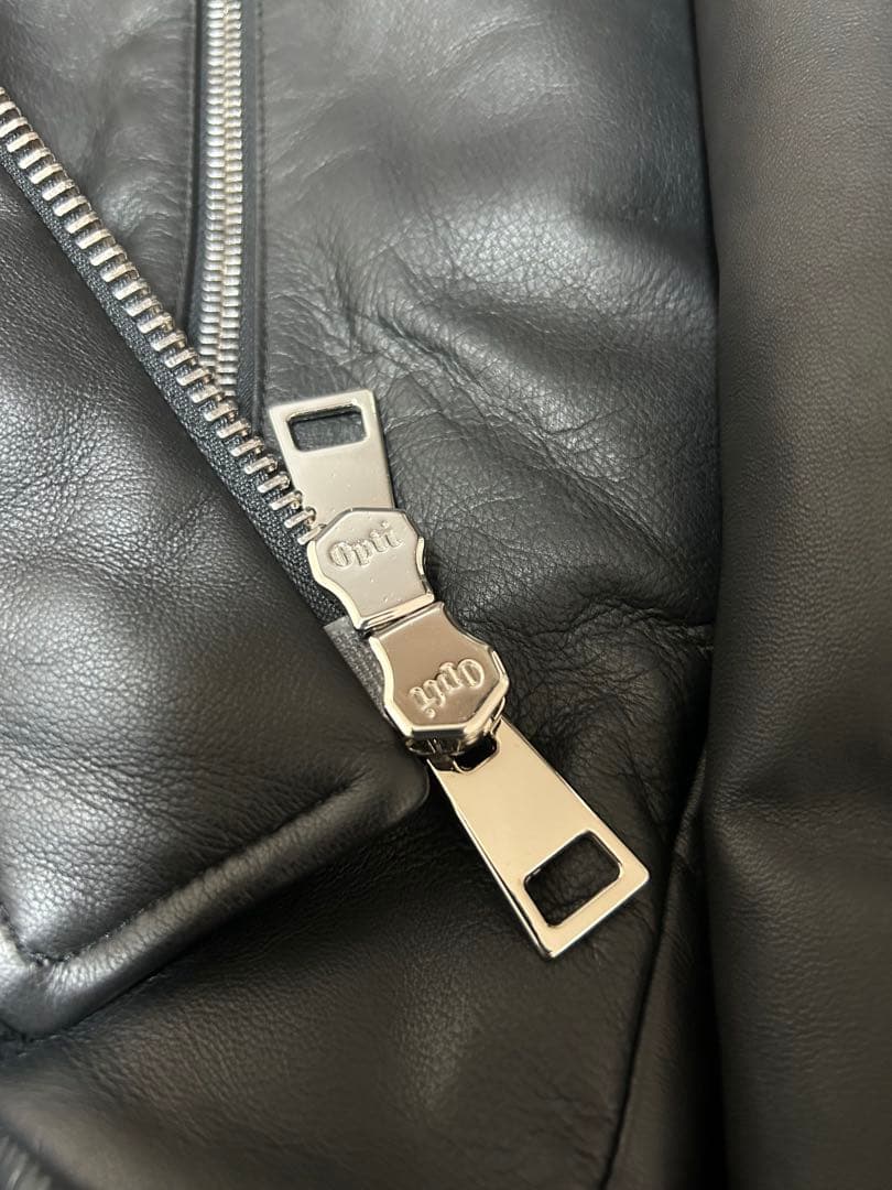 BottegaVeneta レザーブルゾン 黒 ブラック MA1 ダニエルリー