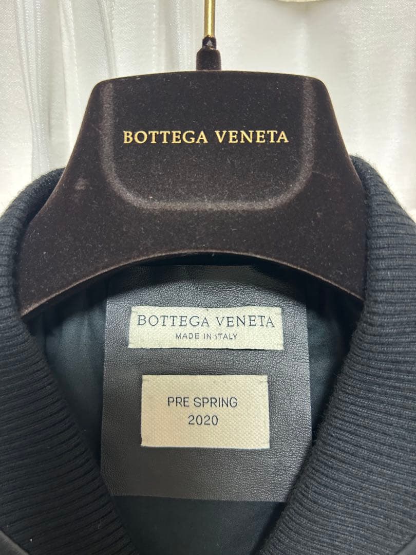 BottegaVeneta レザーブルゾン 黒 ブラック MA1 ダニエルリー