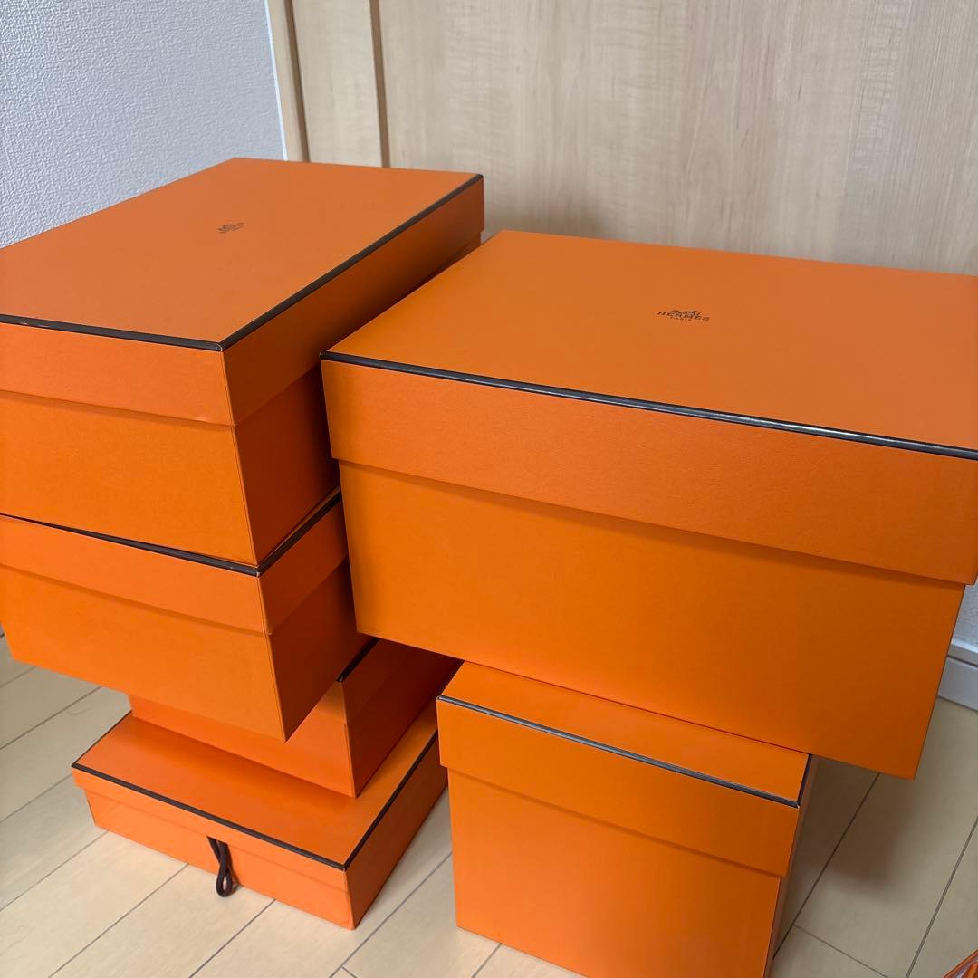 エルメス 空箱 まとめ売り オレンジボックス サイズ色々 バラ売り可 正規品