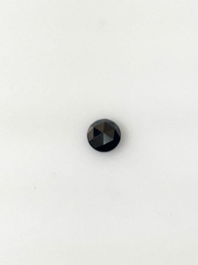 PT天然ブラックダイヤ 片耳ピアス 0.4ct