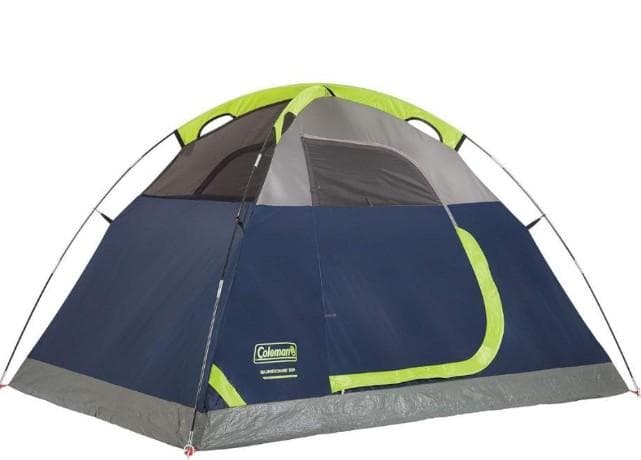 【新品未使用】コールマンColemanサンドーム テント 2人用 ネイビーブルー