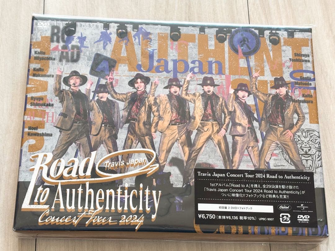 TravisJapan Road to Authenticity 初回盤 DVD