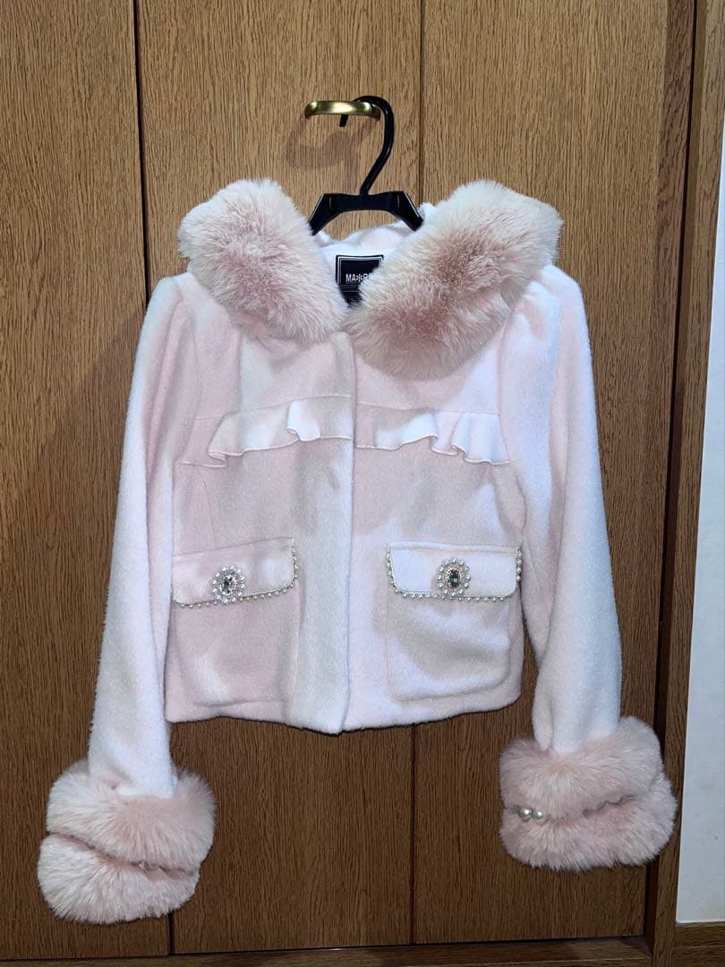 【 美品 】MARS マーズ ポケットパール付きショートコート