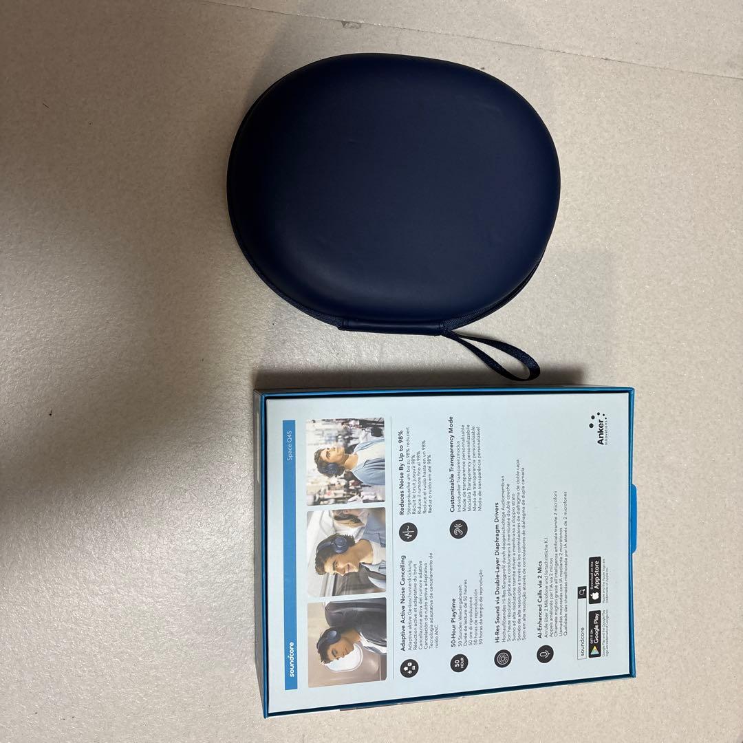 Soundcore SPACE Q45 ワイヤレスヘッドホン本体箱付き