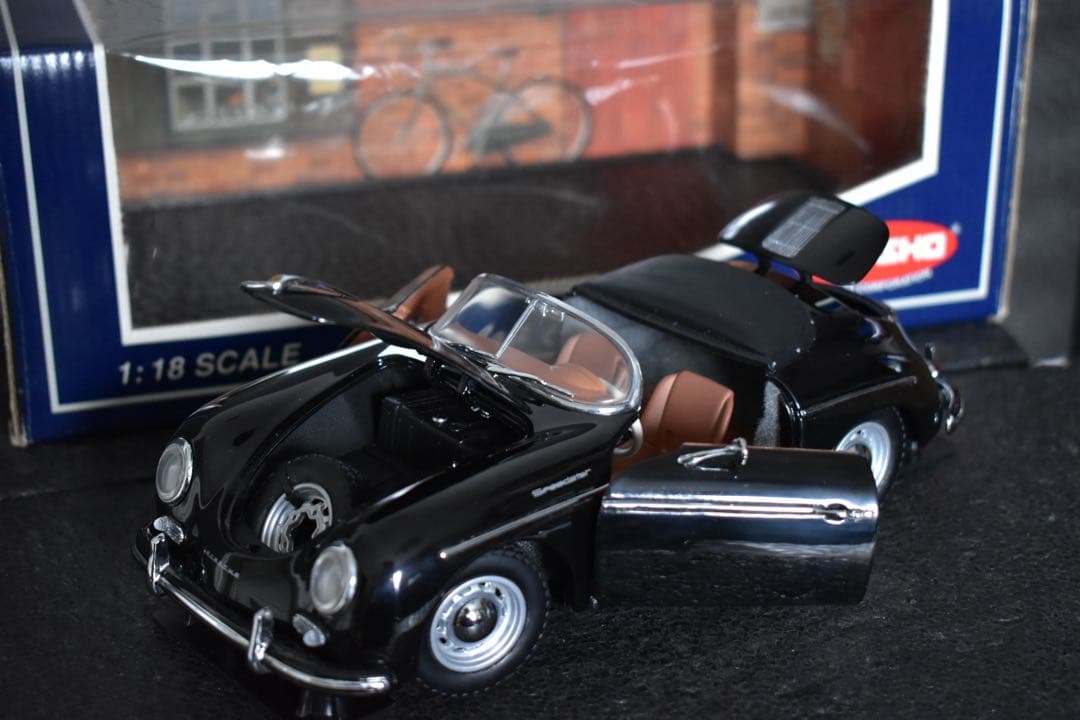 1/18 京商 ポルシェ 356A スピードスター フルディテール ミニカー
