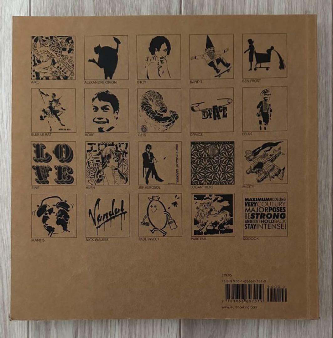 The Street Art Stencil Book アートブック