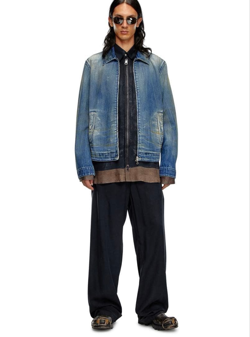 DIESEL D-Rohe デニムジャケット XXL