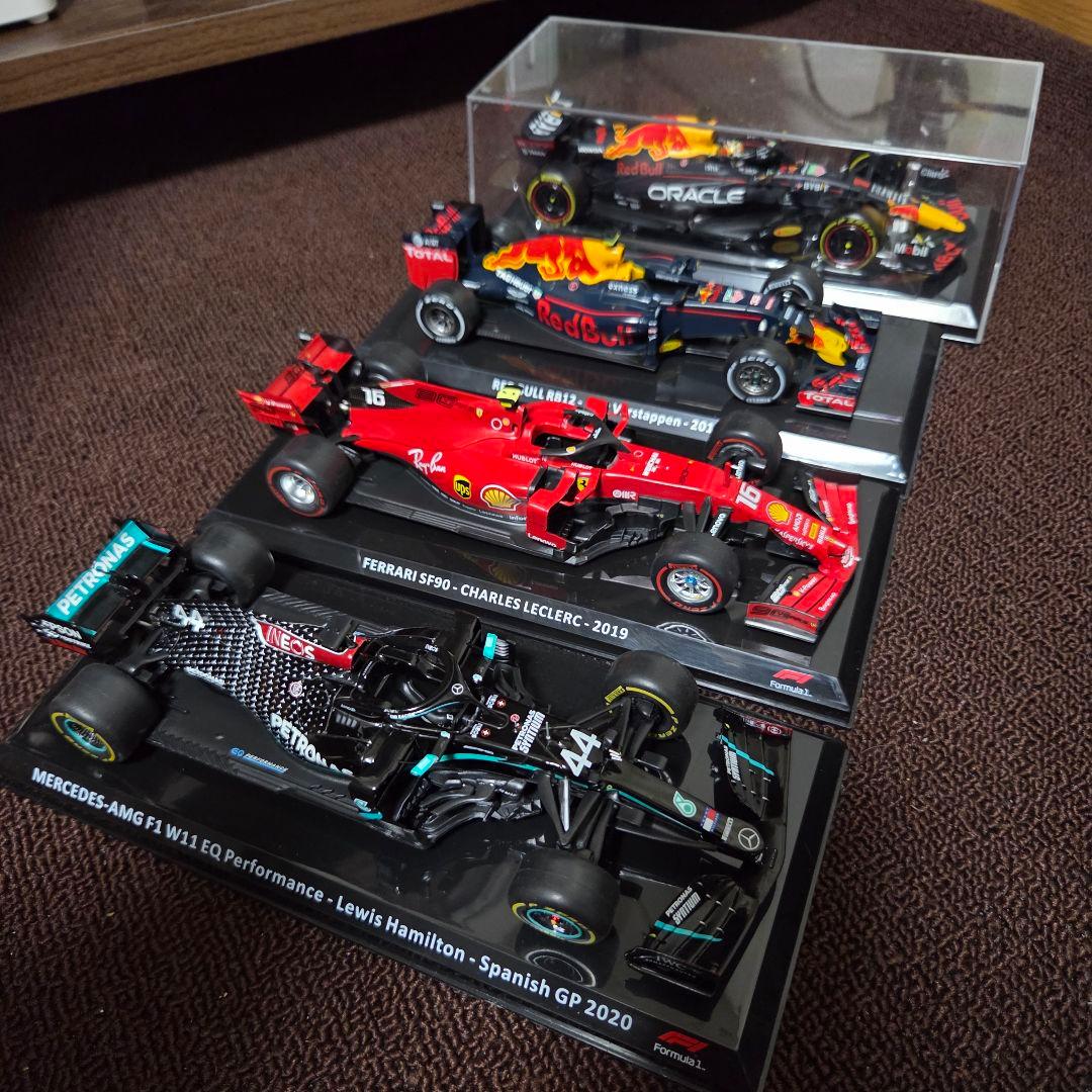 デアゴスティーニ　ビッグスケール F1コレクション3台とフラーゴ1台の4台セット
