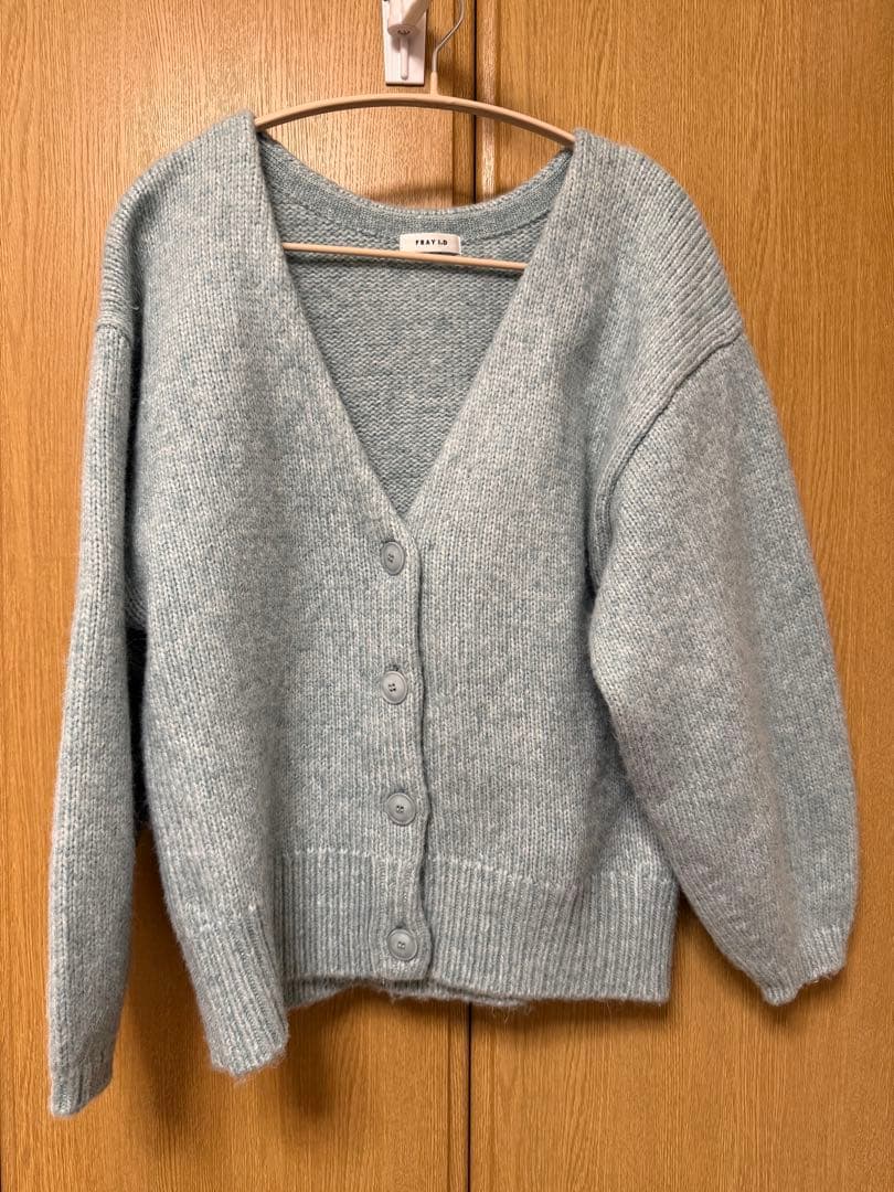 【ponsan専用】FRAY.ID カーデセットリボンショルダーワンピース
