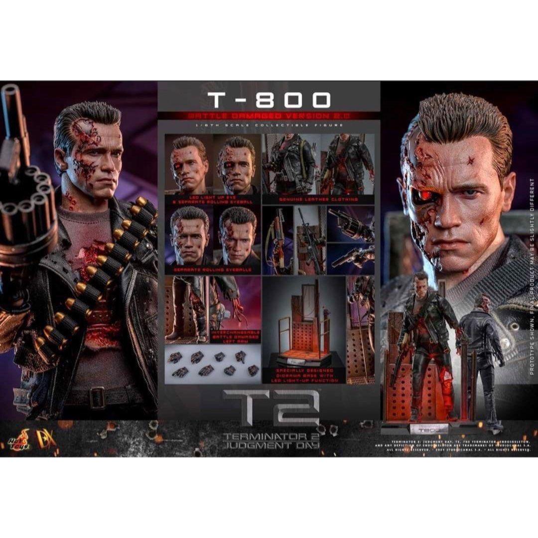 ホットトイズ ターミネーター2 T-800 バトルダメージ/2.0版