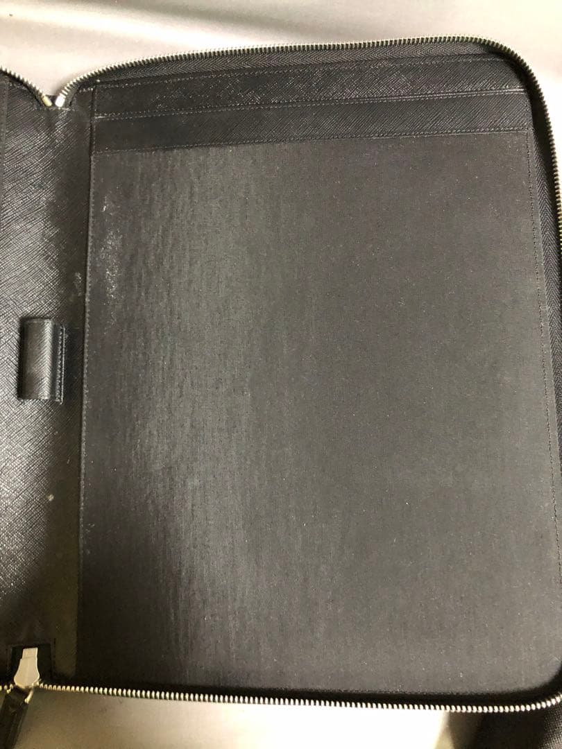 ■【美品】MONTBLANCモンブラン　ノートブックホルダー手帳カバー　用紙付き