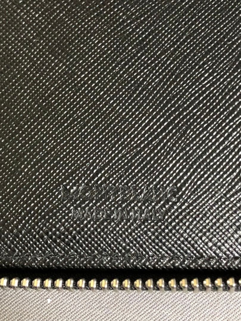 ■【美品】MONTBLANCモンブラン　ノートブックホルダー手帳カバー　用紙付き