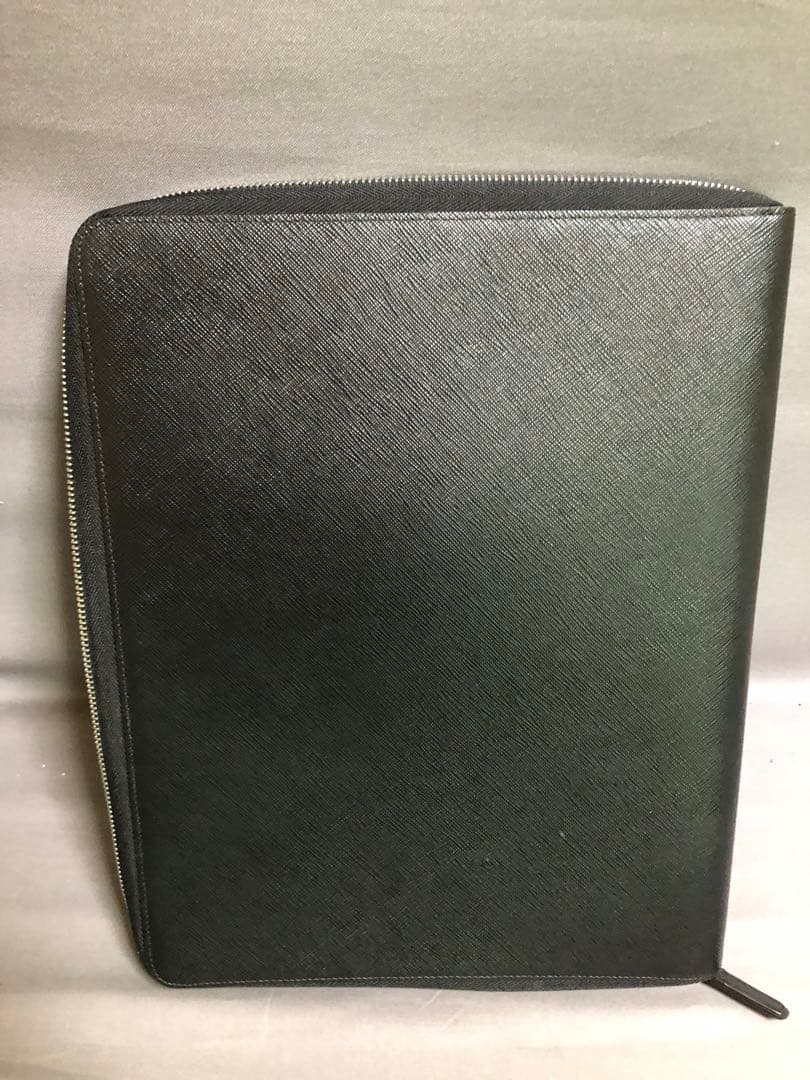 ■【美品】MONTBLANCモンブラン　ノートブックホルダー手帳カバー　用紙付き