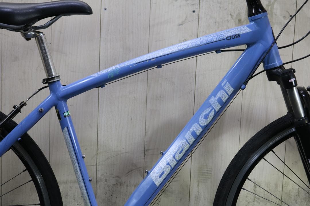 ビアンキcamaleonte 700C アルミ 21速 470mm クロス