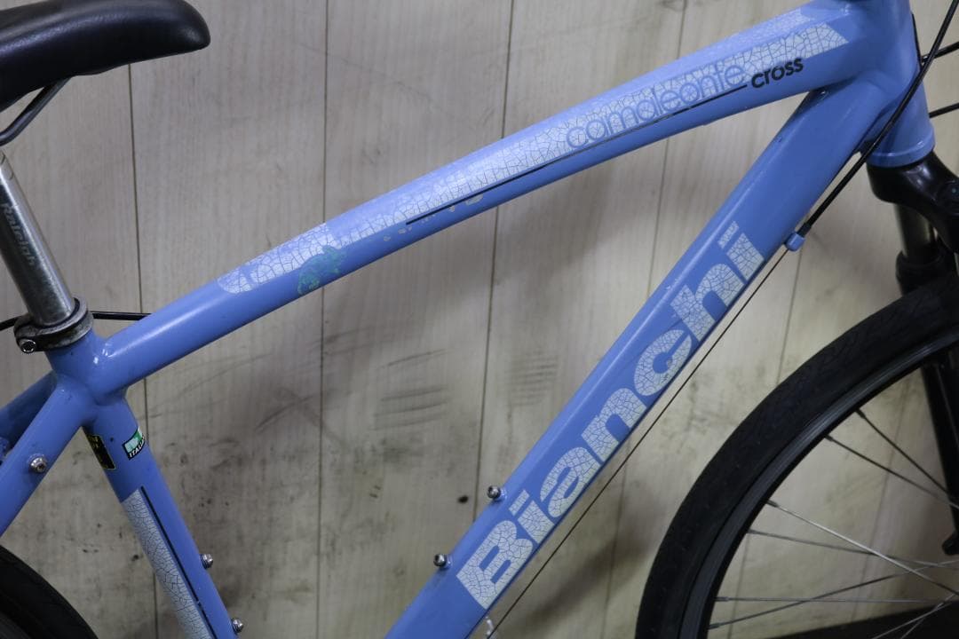 ビアンキcamaleonte 700C アルミ 21速 470mm クロス