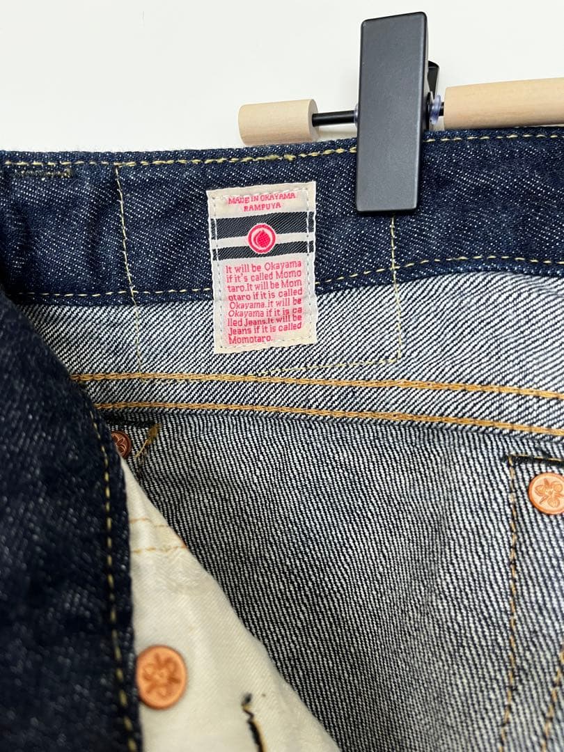 MOMOTARO ストレートデニム ダークインディゴ
