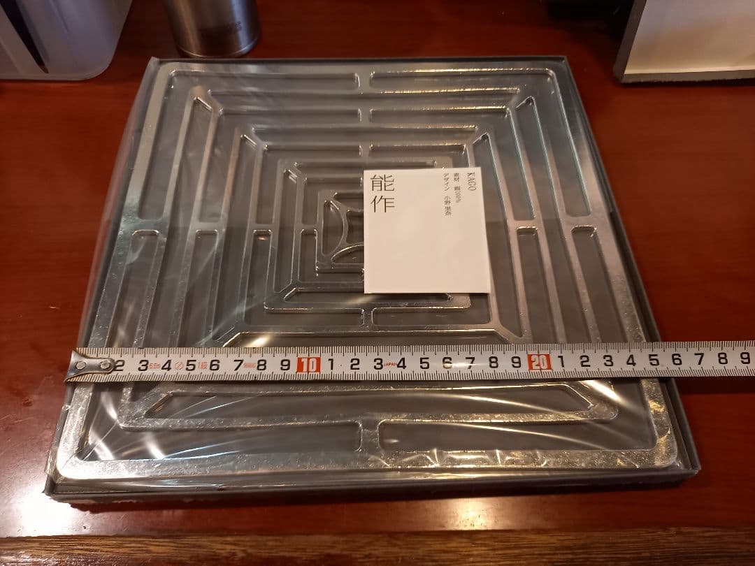 NOUSAKU KAGO 新品未使用 能作 インテリアトレイ 錫100%