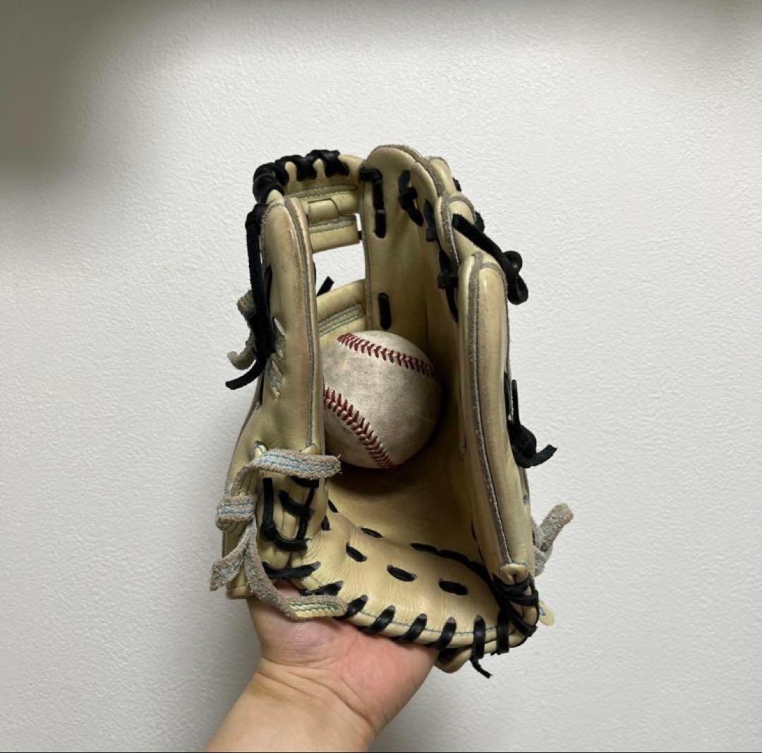 Teppenテッペン 型抜群 即戦力 硬式 内野手用グローブ