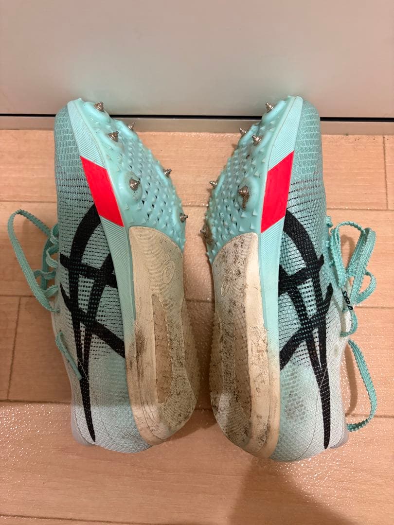ASICS メタスピードLD スパイク ミントグリーン