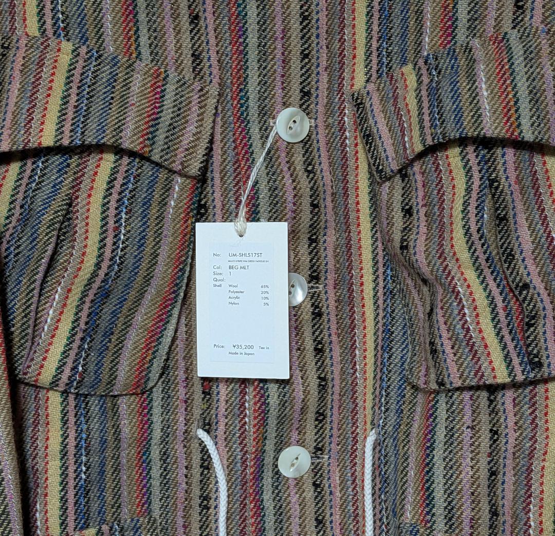 Urig　MULTI STRIPE WM DRESS FATIGUE SH