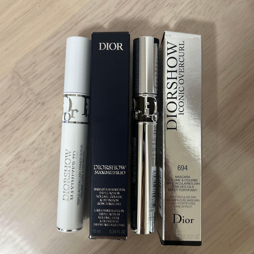 Dior マスカラセット マキシマイザー3D、アイコニックオーバーカール